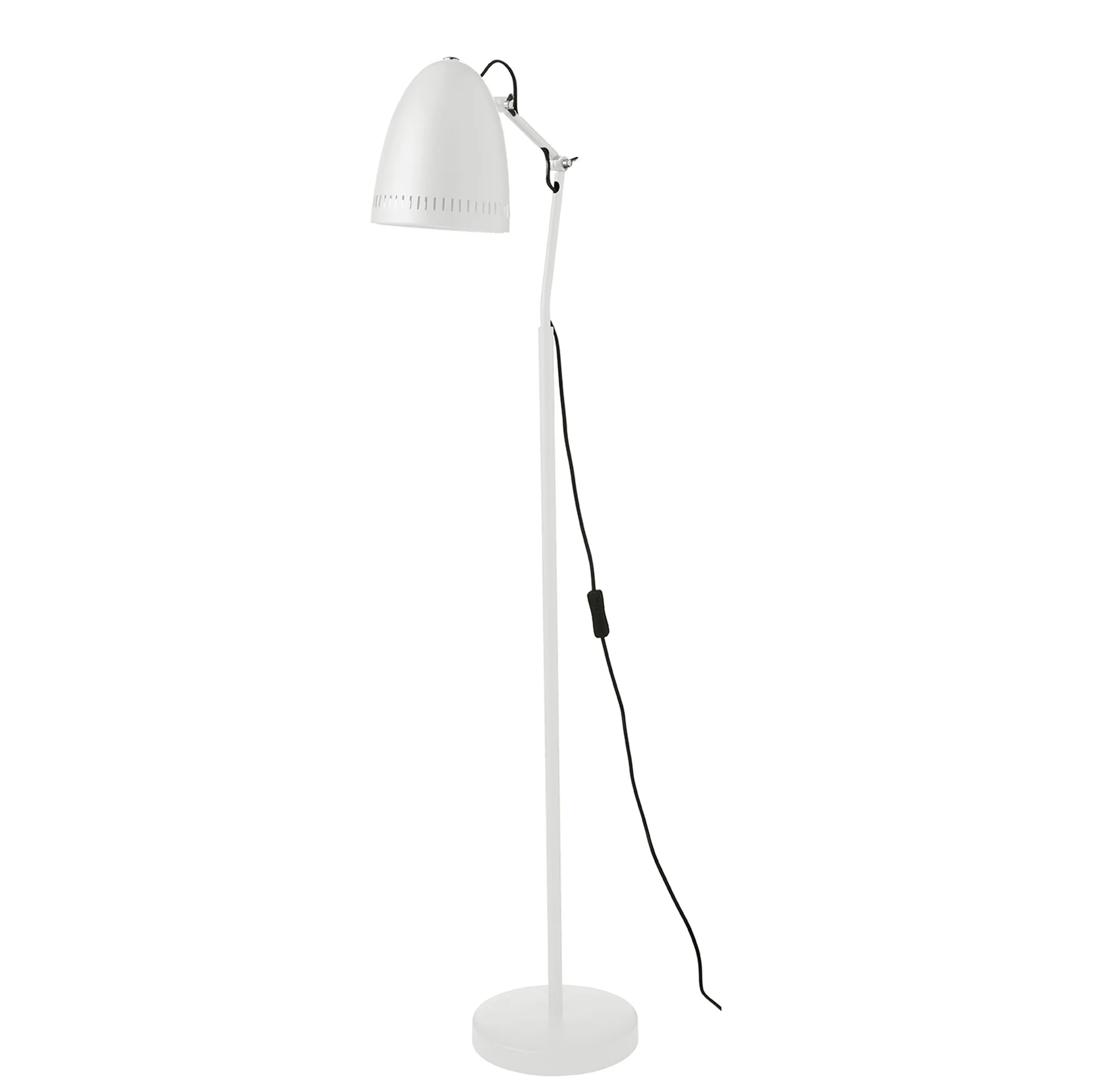 Dynamo gulvlampe, matt whisper white (hvid) Superliving