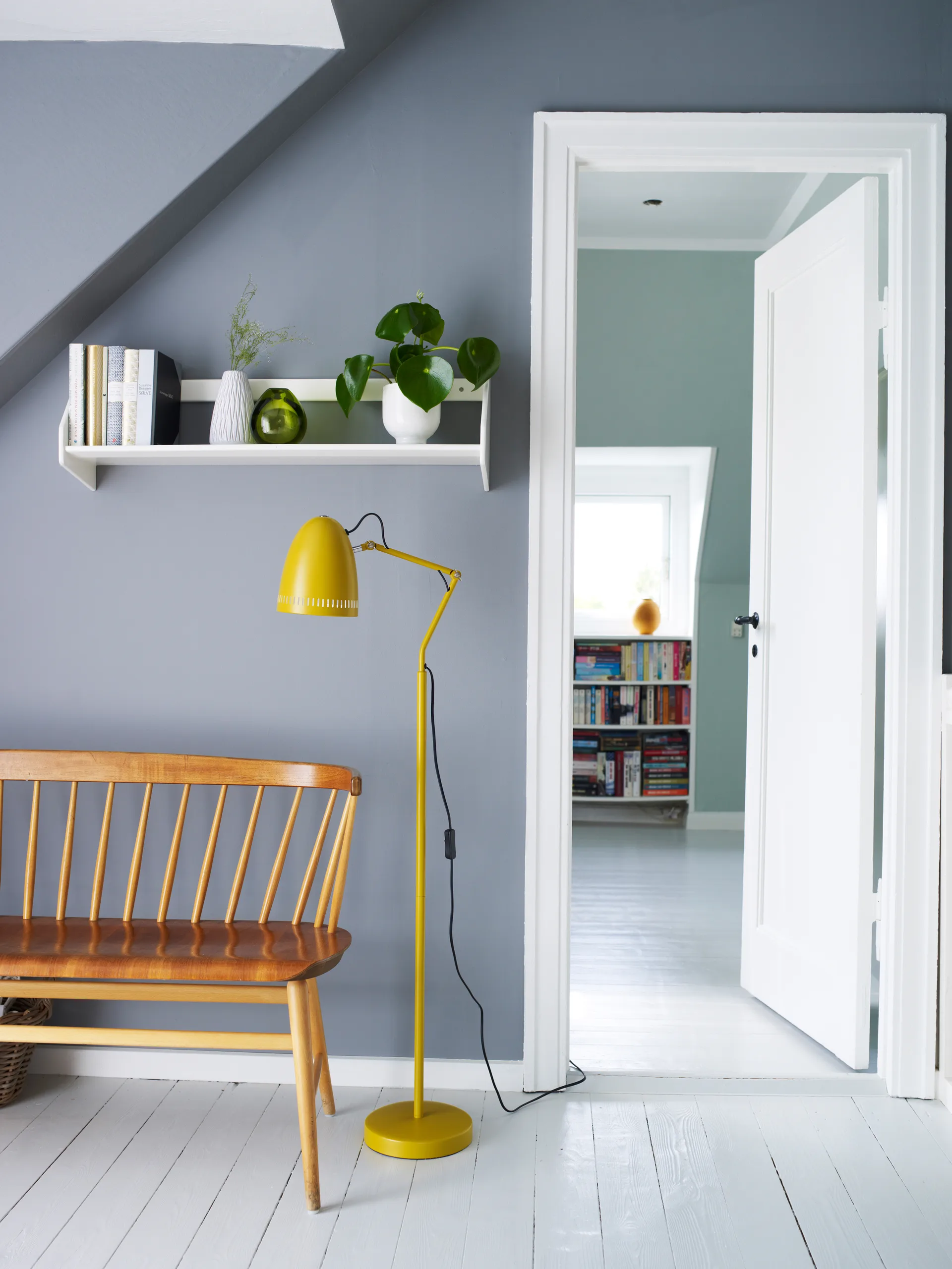 Dynamo gulvlampe, Mustard Superliving