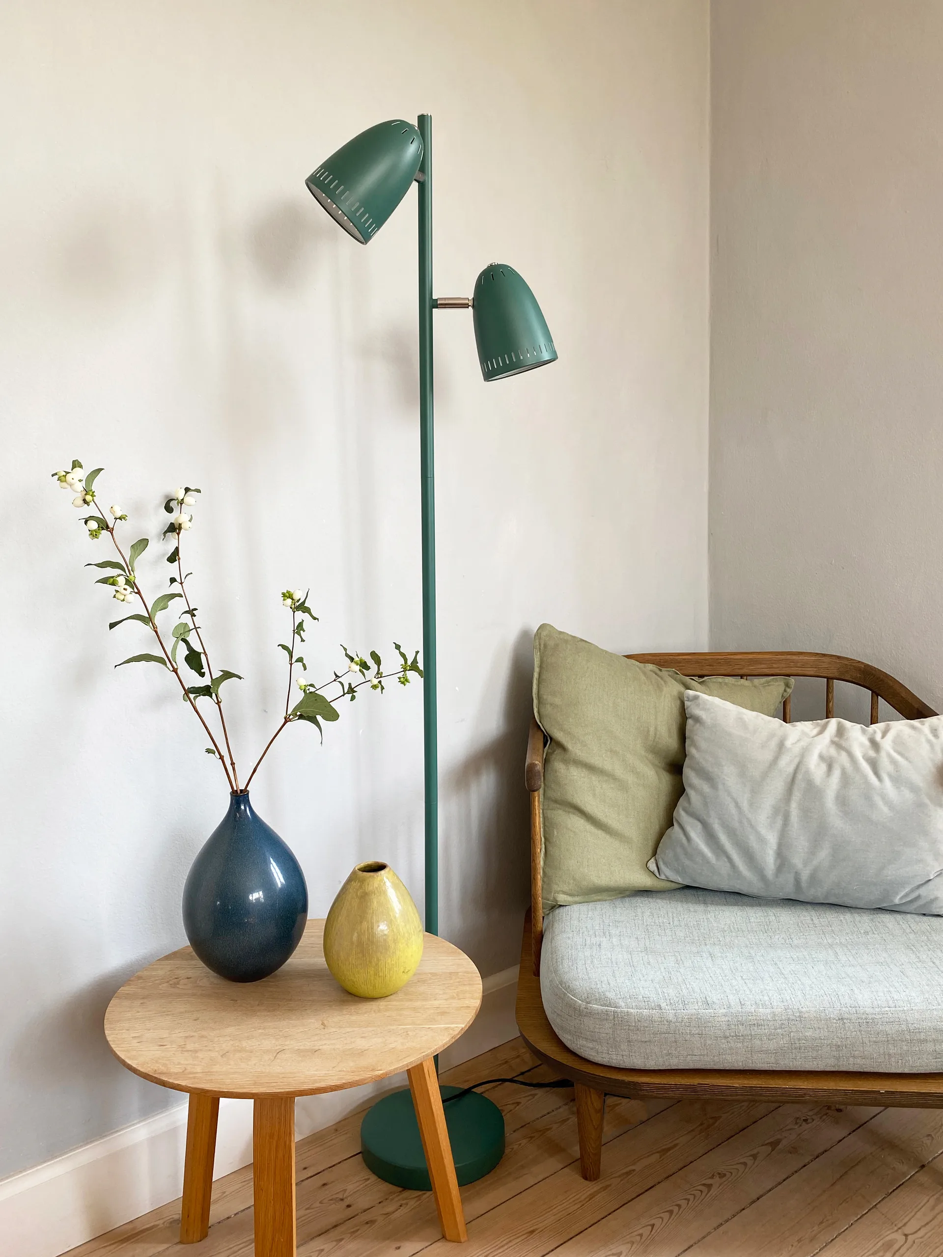 Dynamo Twin gulvlampe, Duck Green Superliving