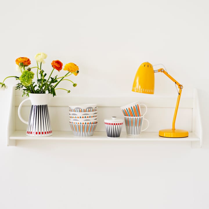 Laura skål, aqua-orange Superliving