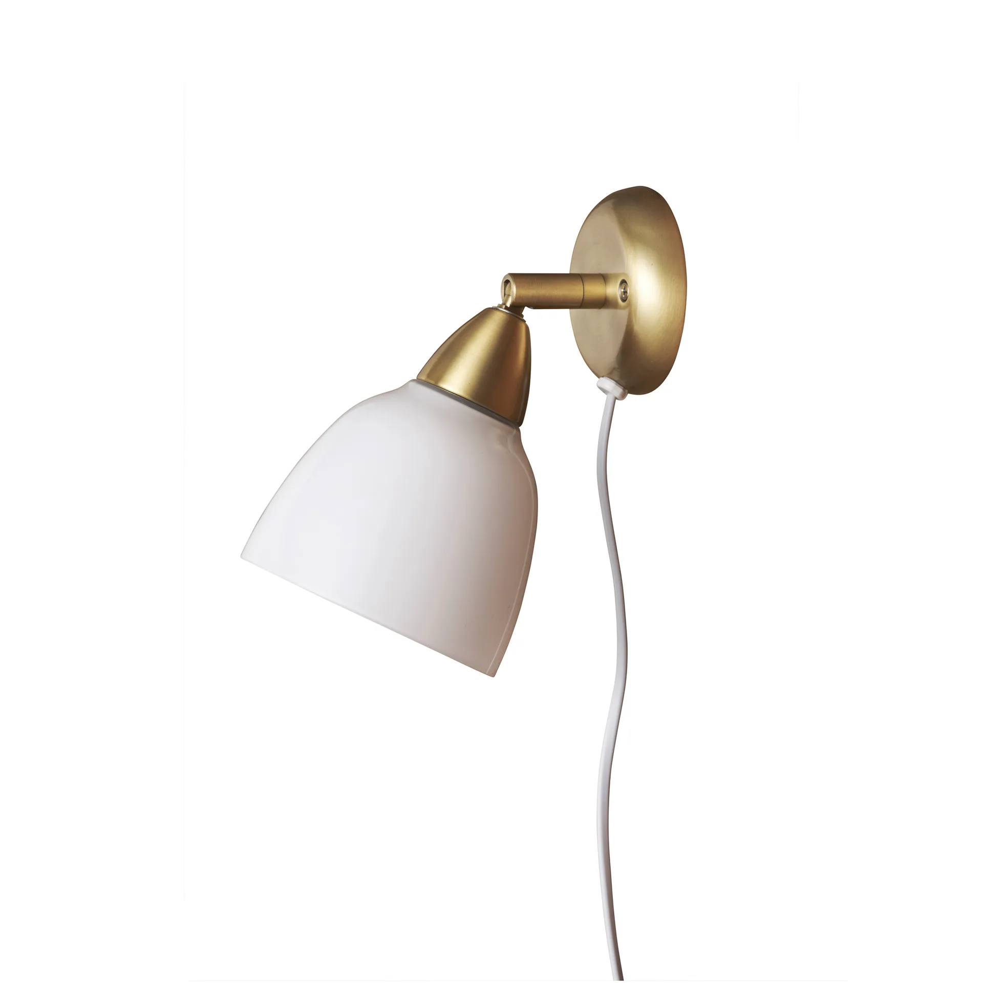 Urban short væglampe, Brushed Brass Superliving