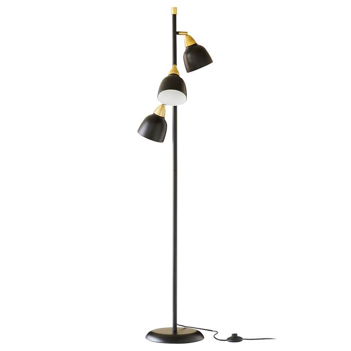 Urban Triple gulvlampe - Matt real black - Superliving