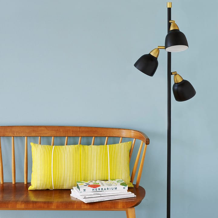 Urban Triple gulvlampe, Matt real black Superliving