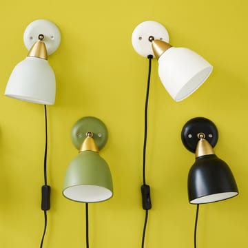 Urban væglampe kort arm - Matt real black (sort) - Superliving
