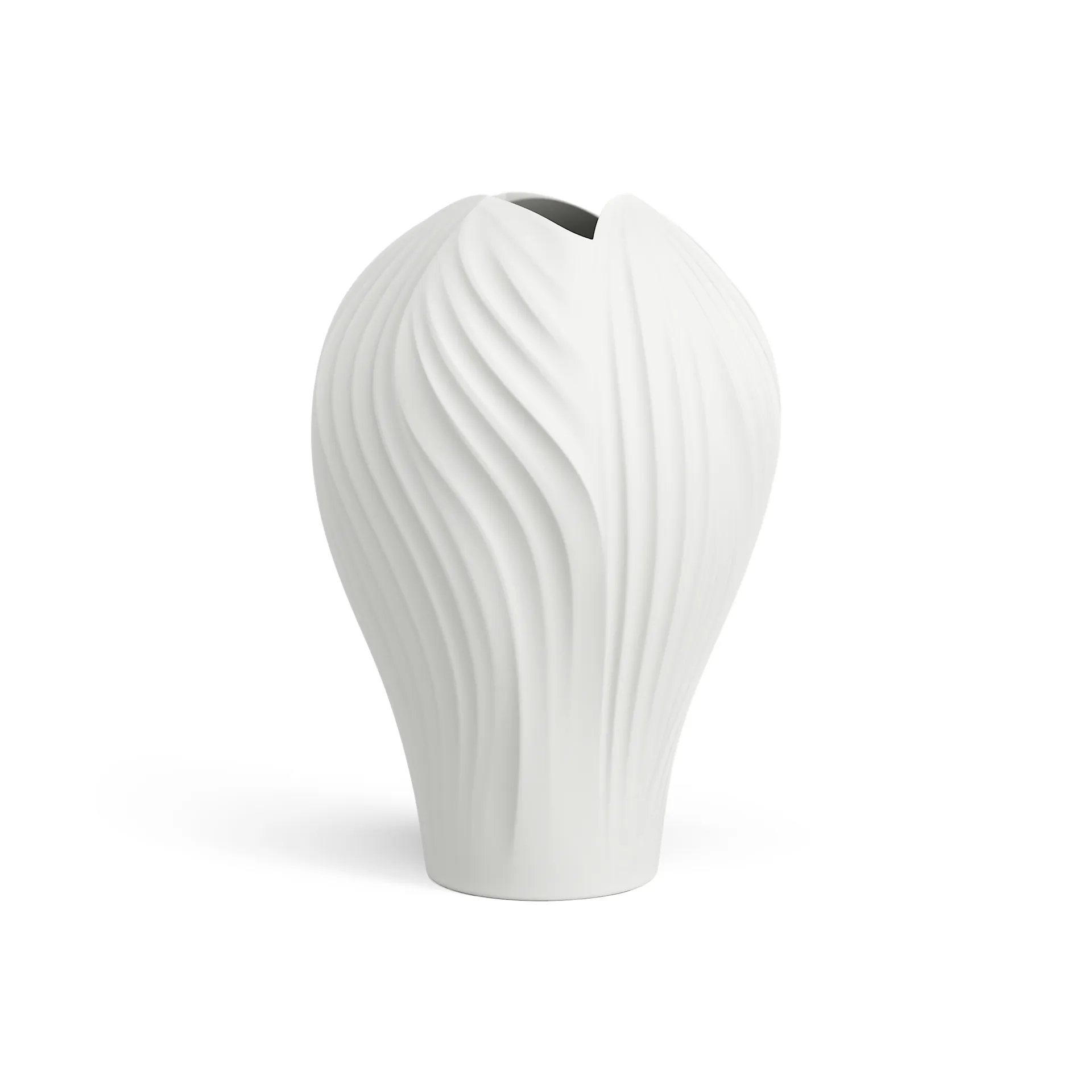 Anna vase lille 31 cm, Hvid Swedese