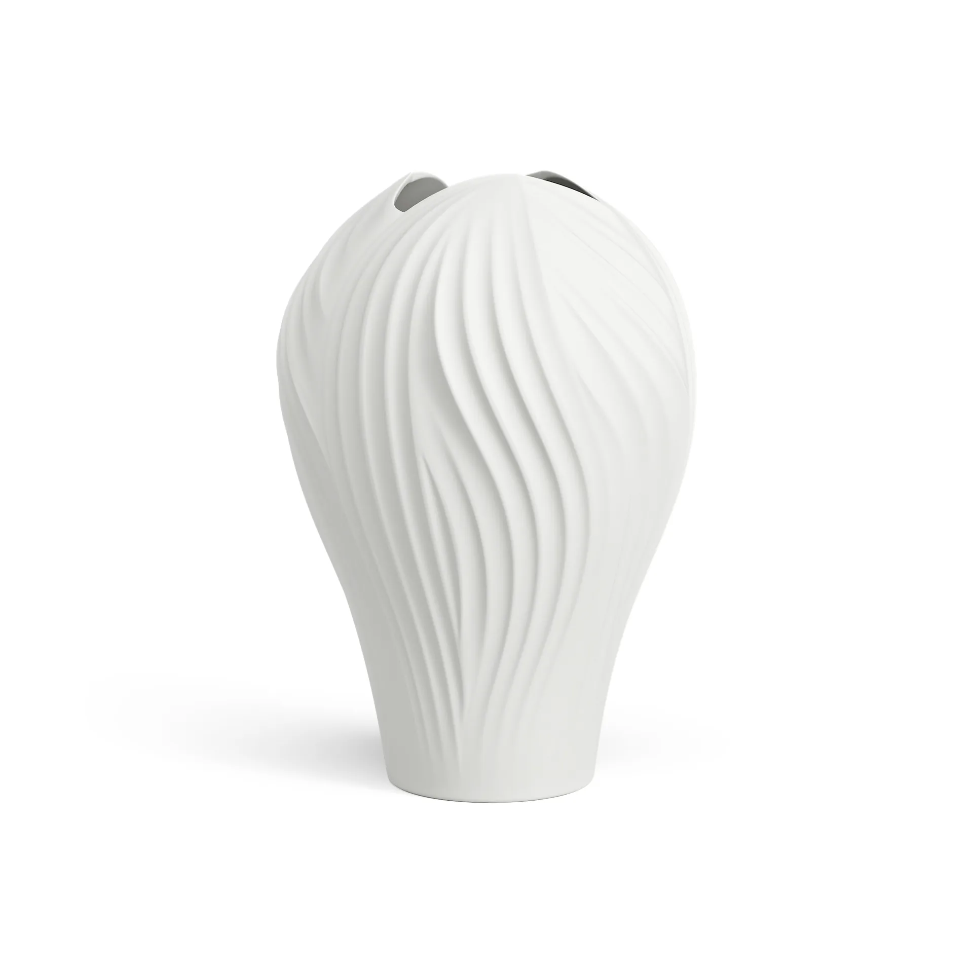 Anna vase lille 31 cm, Hvid Swedese