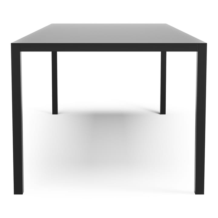 Bespoke bord 90x200 cm, Ask sortglaseret Swedese