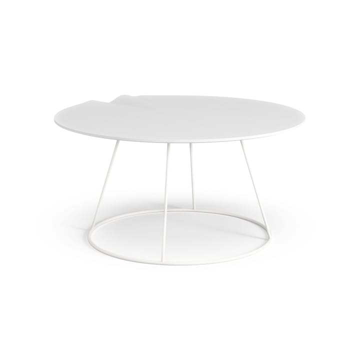 Breeze bord med bølge Ø80 cm - Hvid - Swedese