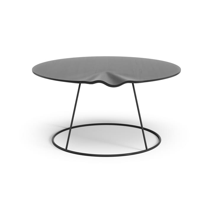 Breeze bord med bølge Ø80 cm - Sort - Swedese