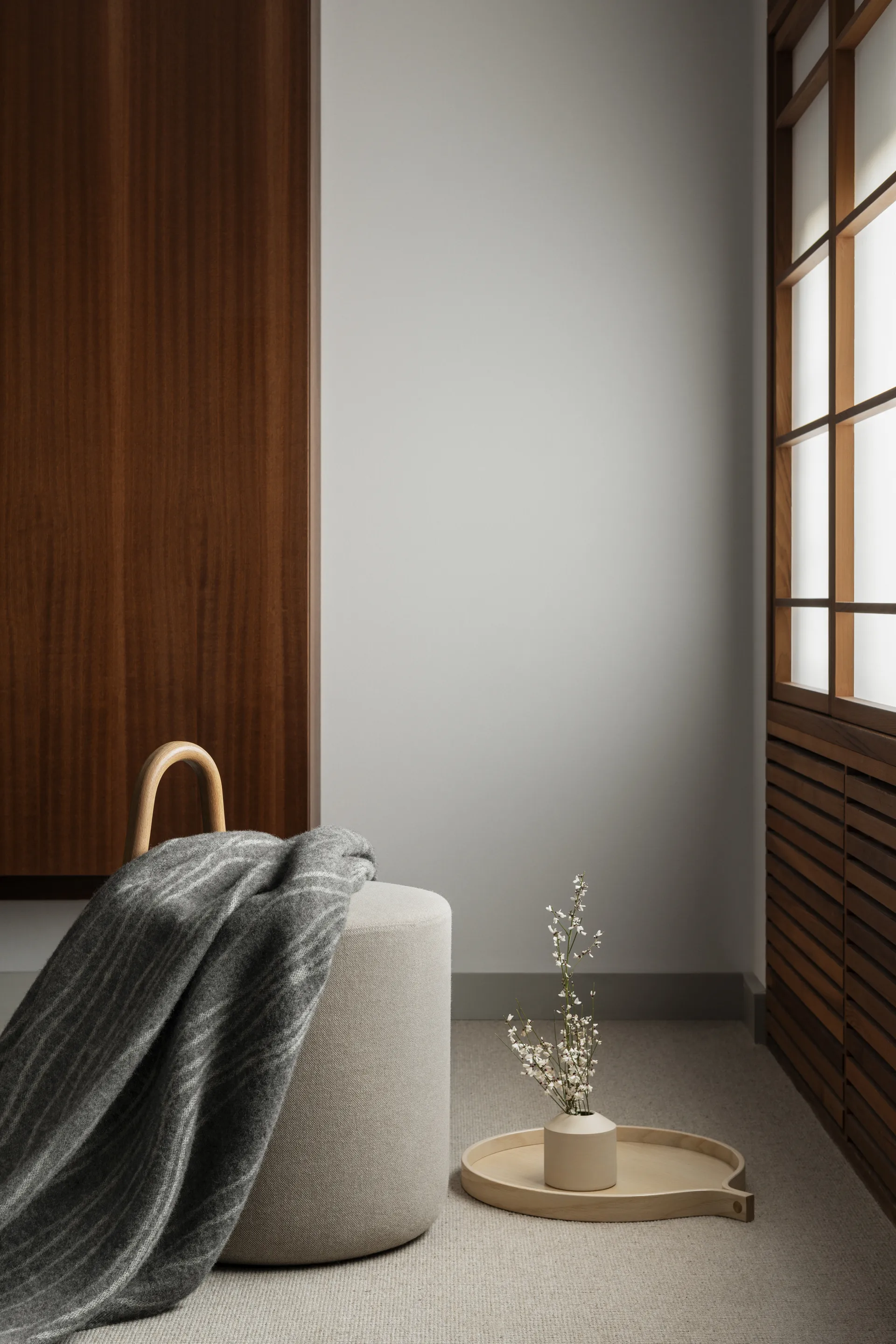 Comma bakke Ø40 cm, Ask lakeret Swedese