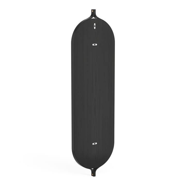 Comma Spejl aflangt 135 cm, Ask sortbejdset Swedese