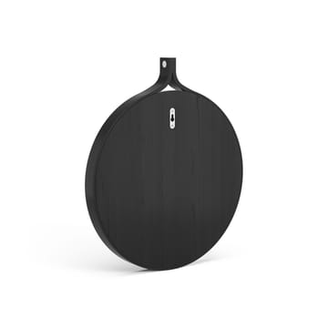 Comma Spejl rundt Ø40 cm - Ask sortbejdset - Swedese