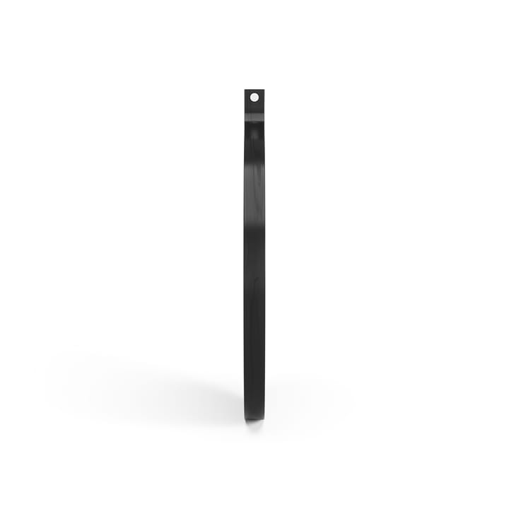 Comma Spejl rundt Ø52 cm, Ask sortbejdset Swedese