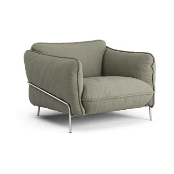 Continental lænestol - Sealife Green/black-kromeret stål - Swedese