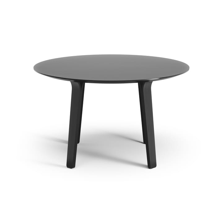 Divido bord Ø120 cm, Ask sortglaseret Swedese