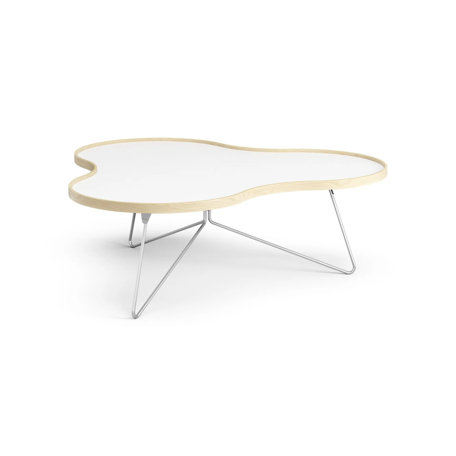 Flower bord 107x114 cm, H39 cm Birk lakeret Swedese