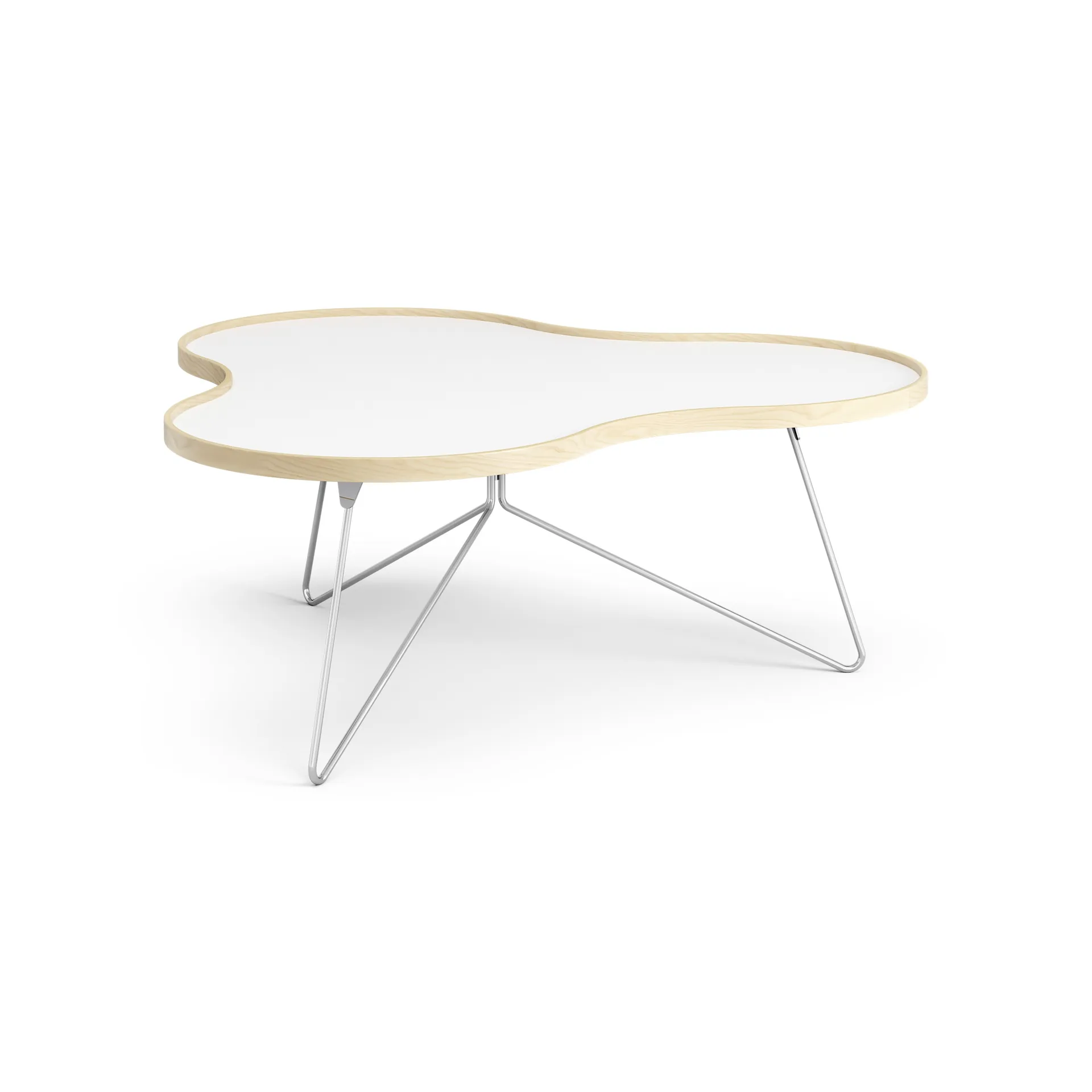 Flower bord 107x114 cm, H45 cm Birk lakeret Swedese