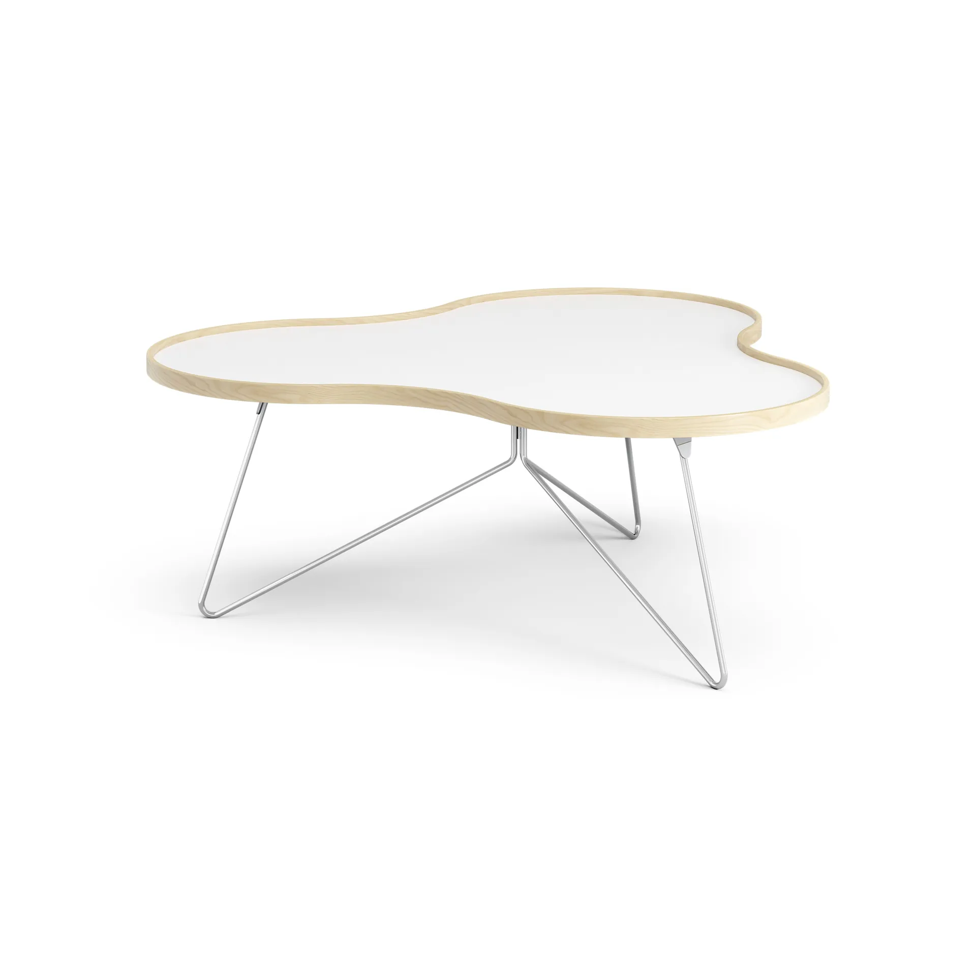 Flower bord 107x114 cm, H45 cm Birk lakeret Swedese