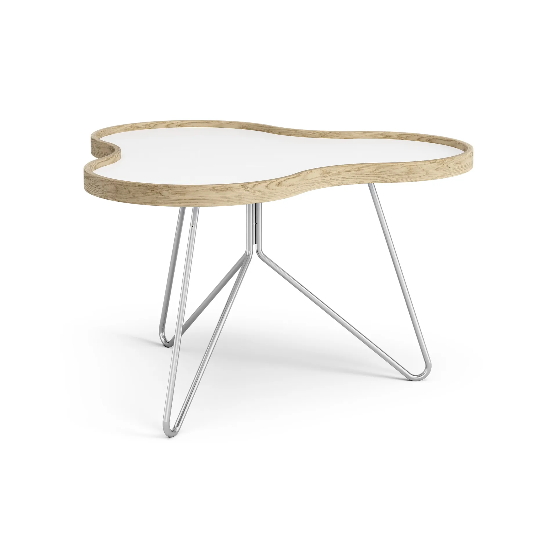 Flower bord 62x66 cm, H39 cm Eg lakeret Swedese