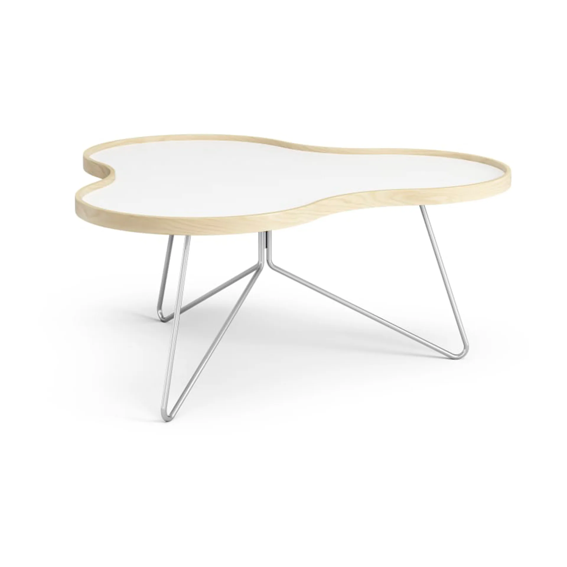 Flower bord 84x90 cm, H39 cm Birk lakeret Swedese