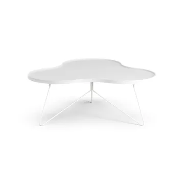 Flower mono bord 107x114 cm - H45 cm Ask hvidlaseret - Swedese
