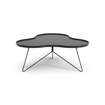 Flower mono bord 107x114 cm - H45 cm Ask sortglaseret - Swedese