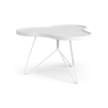 Flower mono bord 62x66 cm - H39 cm Ask hvidglaseret - Swedese