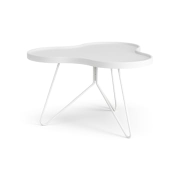 Flower mono bord 62x66 cm - H39 cm Ask hvidglaseret - Swedese
