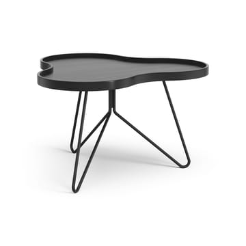 Flower mono bord 62x66 cm - H39 cm Ask sortglaseret - Swedese