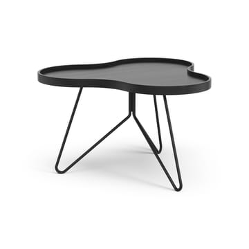 Flower mono bord 62x66 cm - H39 cm Ask sortglaseret - Swedese