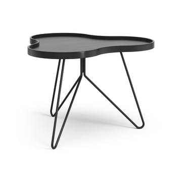 Flower mono bord 62x66 cm - H45 cm Ask sortglaseret - Swedese