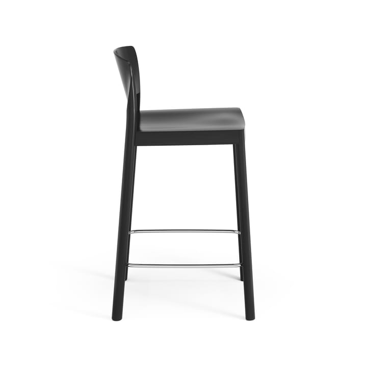 Grace barstol 63 cm, Ask sortglaseret Swedese