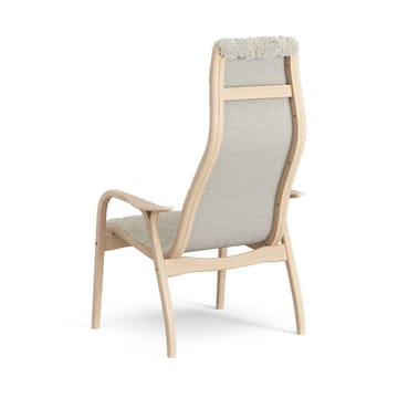 Laminett barnelænestol lakeret bøg/fåreskind - Moonlight (beige) - Swedese