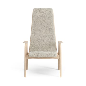 Laminett barnelænestol lakeret bøg/fåreskind - Moonlight (beige) - Swedese