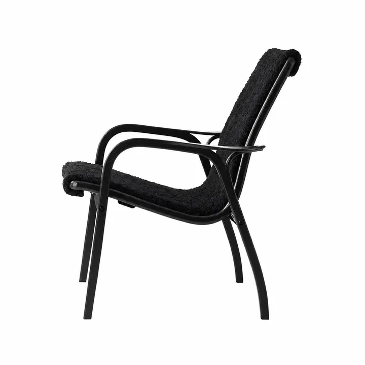 Laminett lænestol Black Edition - Sortlakeret bøg - Swedese