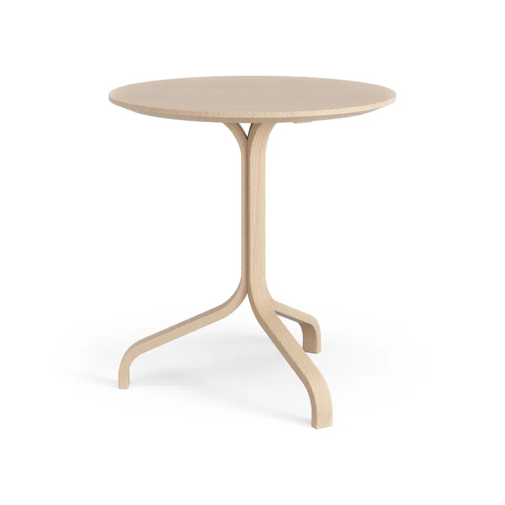 Lamino bord Ø46x49 cm - Bøg lakeret - Swedese