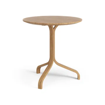 Lamino bord Ø46x49 cm - Eg olieret - Swedese