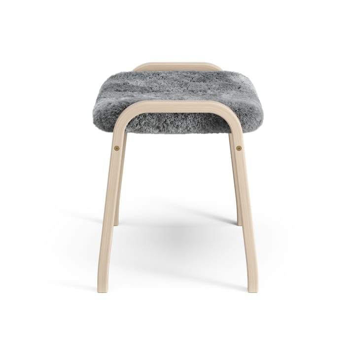 Lamino fodskammel hvidpigmenteret eg/fåreskind, Scandinavian Grey (grå) Swedese