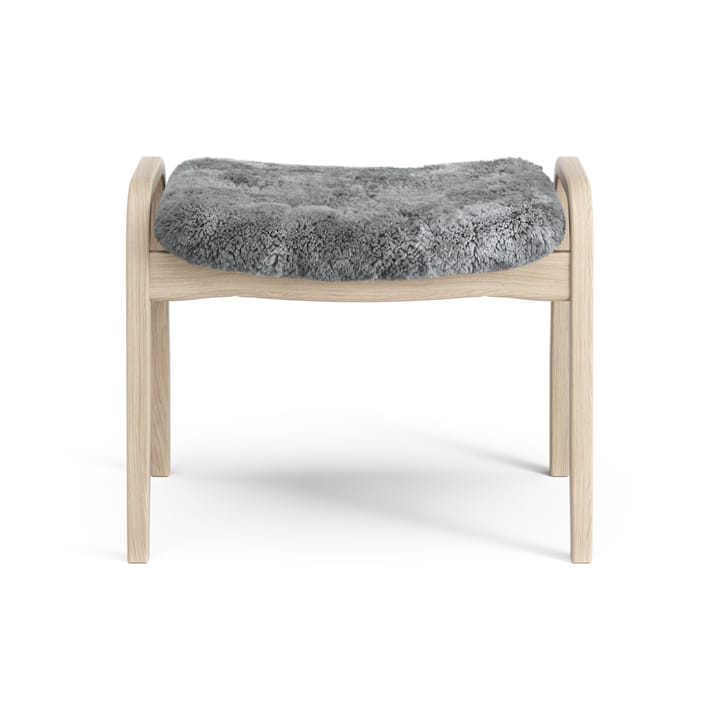 Lamino fodskammel hvidpigmenteret eg/fåreskind, Scandinavian Grey (grå) Swedese