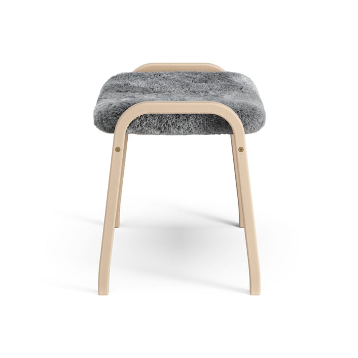 Lamino fodskammel lakeret bøg/fåreskind, Scandinavian Grey (grå) Swedese