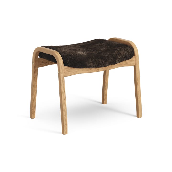 Lamino fodskammel olieret eg/fåreskind, Espresso (brun) Swedese