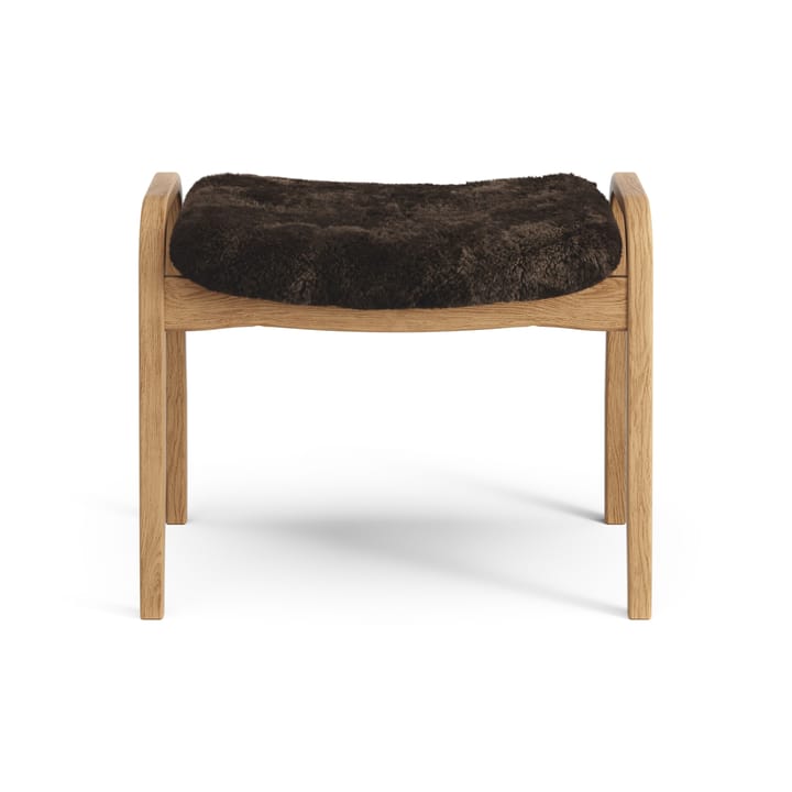 Lamino fodskammel olieret eg/fåreskind, Espresso (brun) Swedese