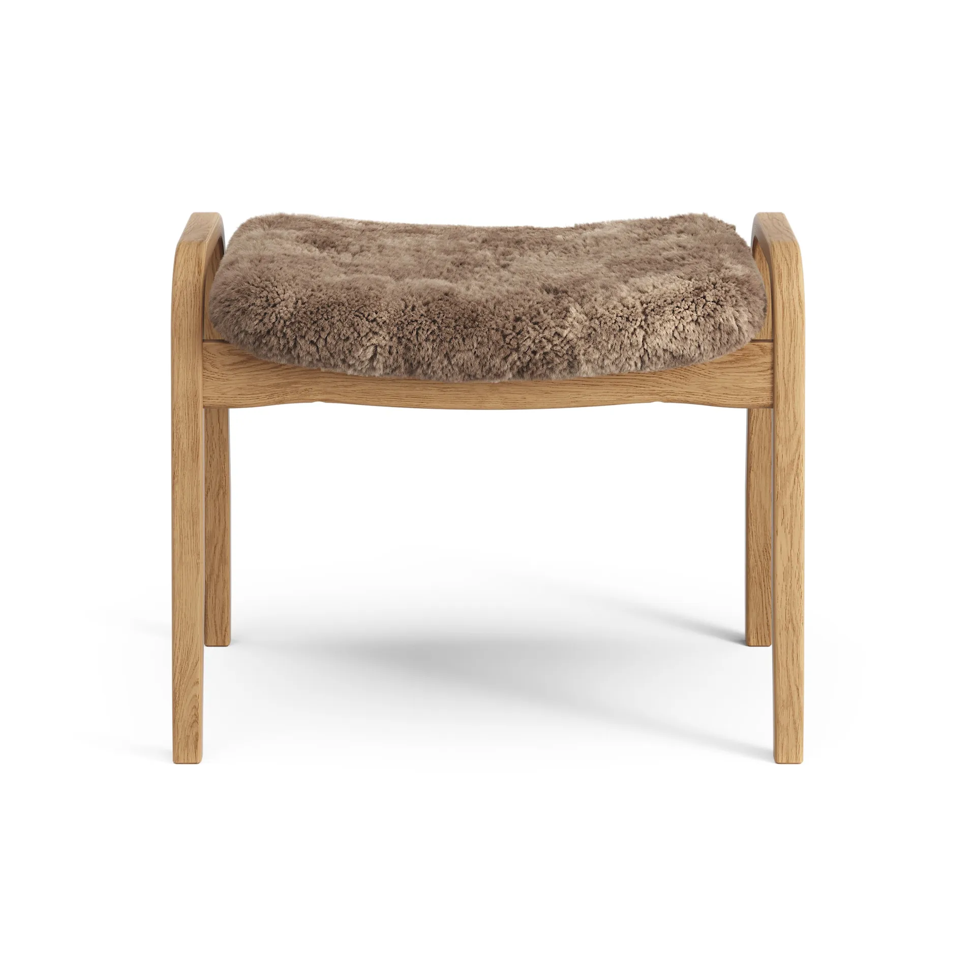 Lamino fodskammel olieret eg/fåreskind, Sahara (nougatbrun) Swedese