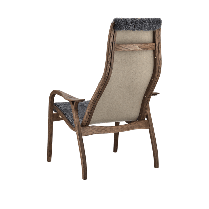 Lamino lænestol eg/fåreskind Special Edition, Rubio Monocoat Chocolate-Charcoal Swedese
