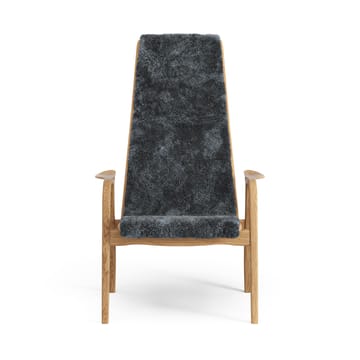 Lamino lænestol olieret eg/fåreskind - Charcoal (mørkegrå) - Swedese