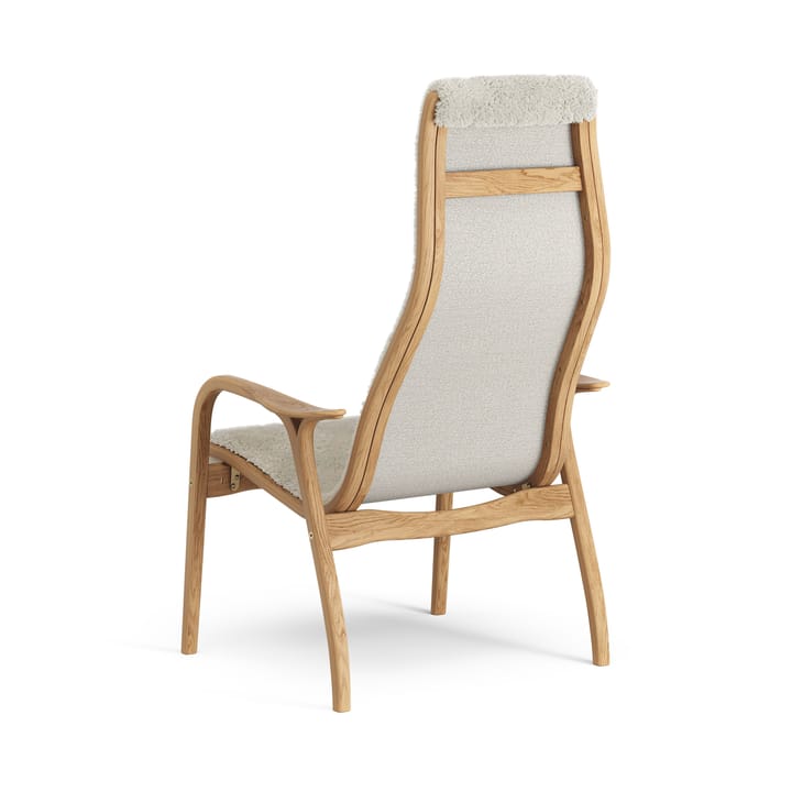 Lamino lænestol olieret eg/fåreskind, Moonlight (beige) Swedese
