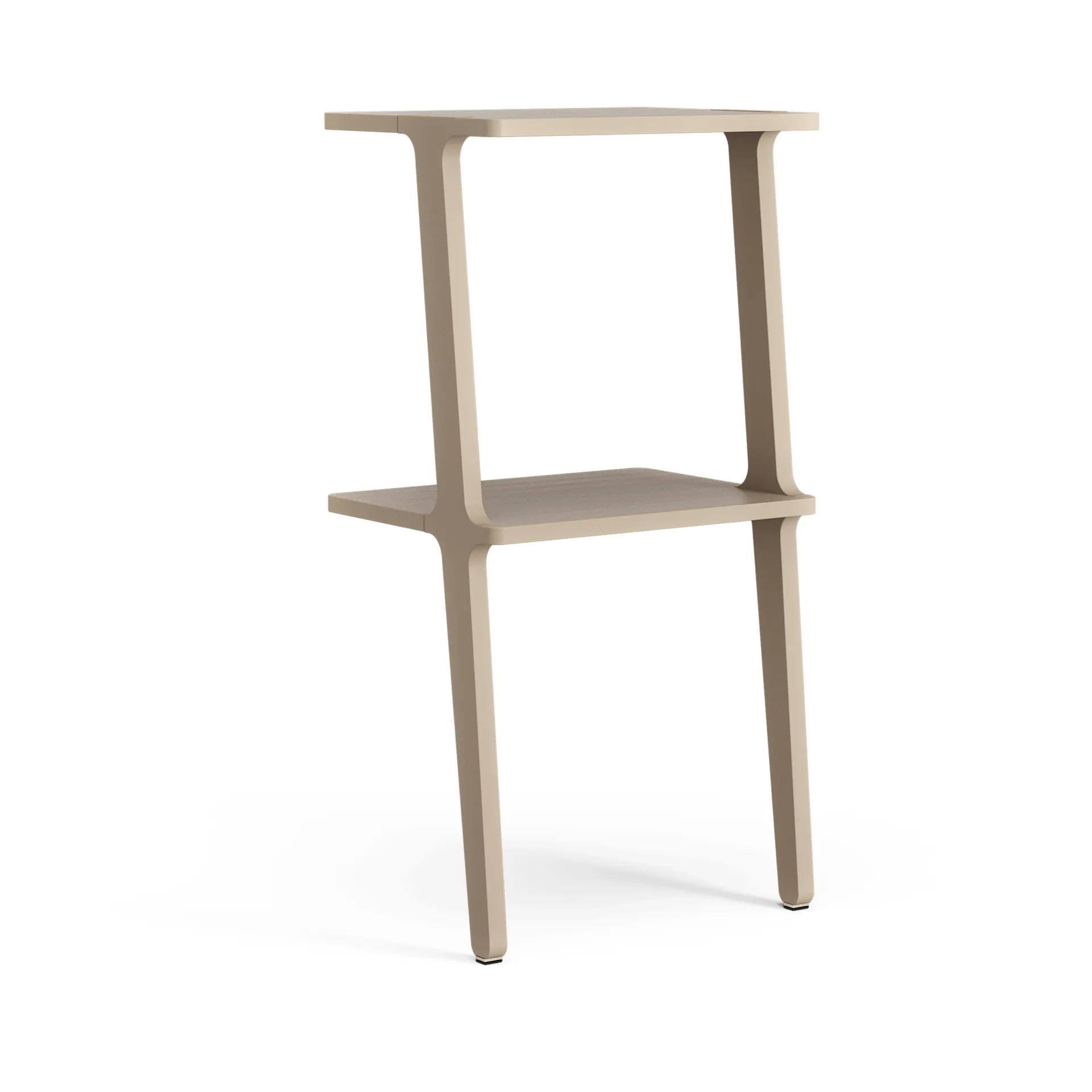 Libri hylde 2 hyldeplan, Ask lakeret nutmeg Swedese