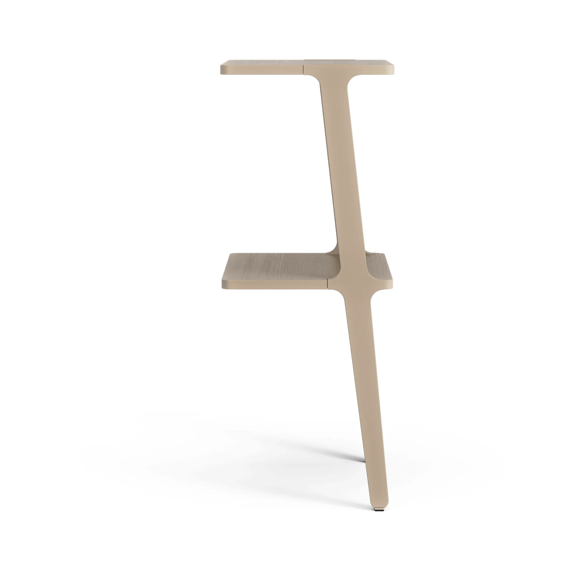 Libri hylde 2 hyldeplan, Ask lakeret nutmeg Swedese