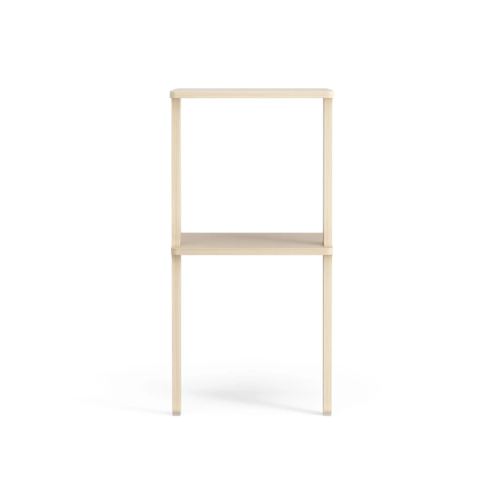 Libri hylde 2 hyldeplan, Ask lakeret Swedese