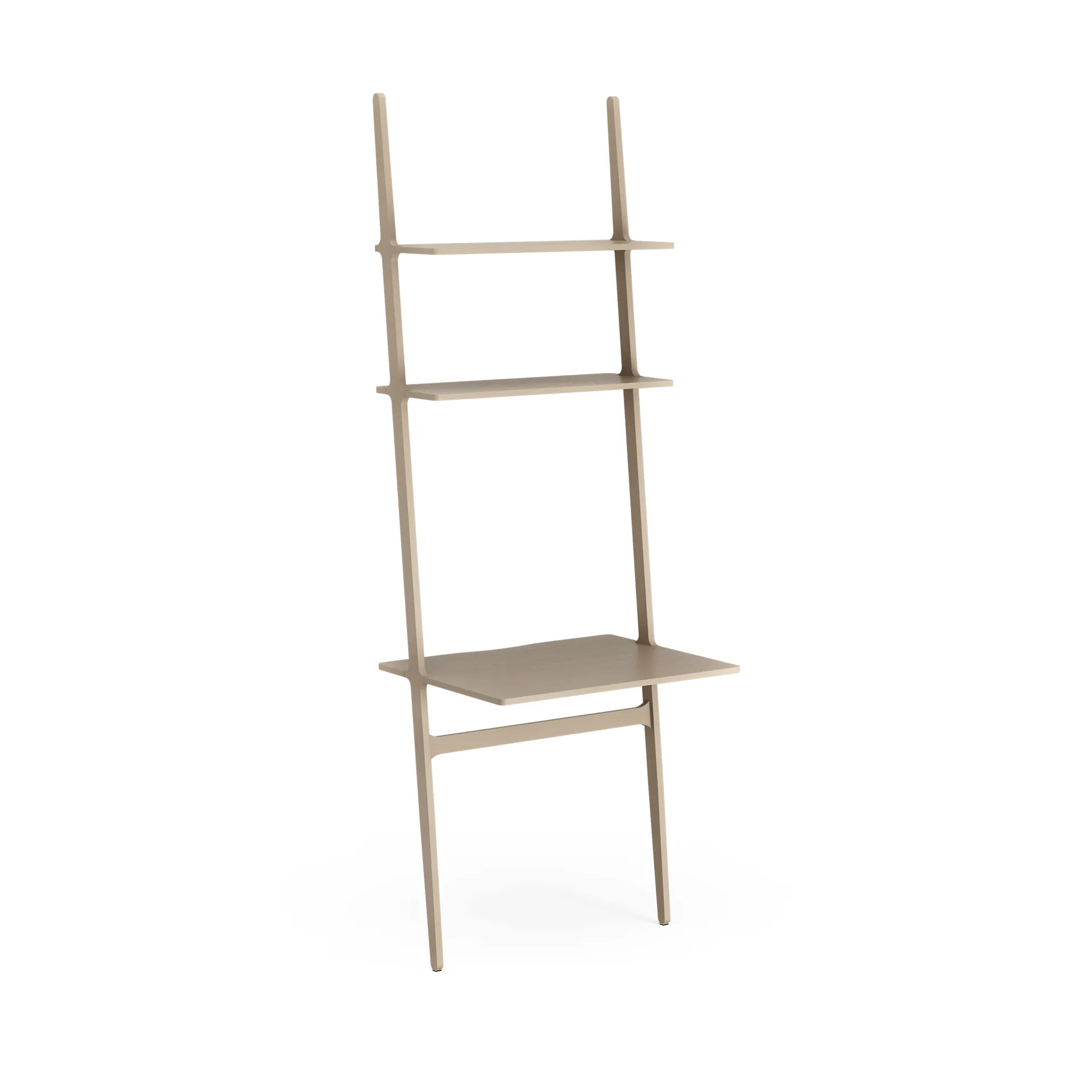 Libri skrivebord, Ask lakeret nutmeg Swedese